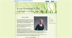 Desktop Screenshot of karynhumphries.com
