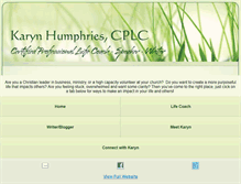 Tablet Screenshot of karynhumphries.com